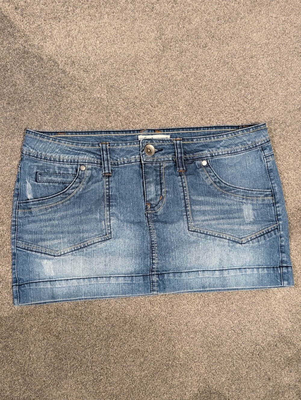 L.E.I Denim Mini Skirt